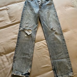 Agolde 90's pinch waist Size 24